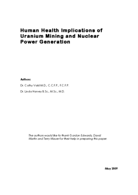 Human-Health-Implications-of-Uranium-Mining-and-NPower