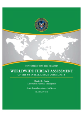 WORLDWIDE THREAT ASSESSMENT of the US INTELLIGENCE COMMUNITY_2019