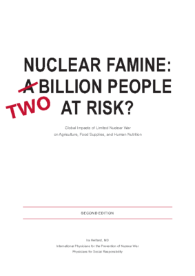NUCLEAR FAMINE – TWO BILLION PEOPLE AT RISK