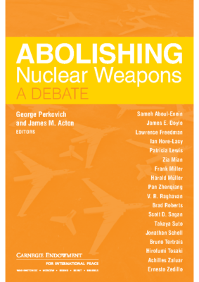 Abolishing Nuclear Weapons a debate
