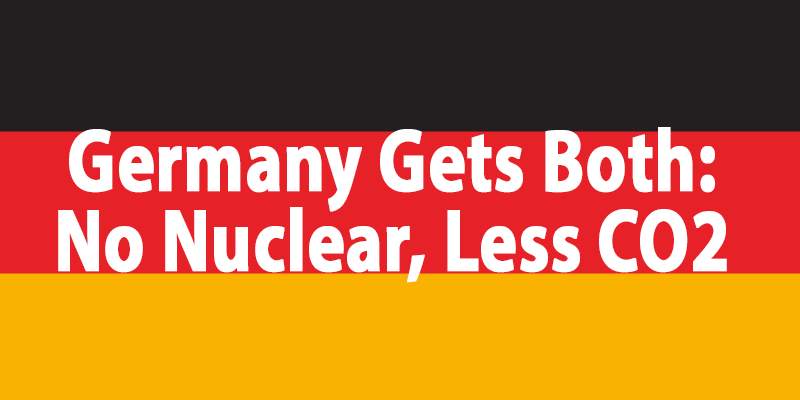 Germany Gets Both: No Nuclear, Less CO2